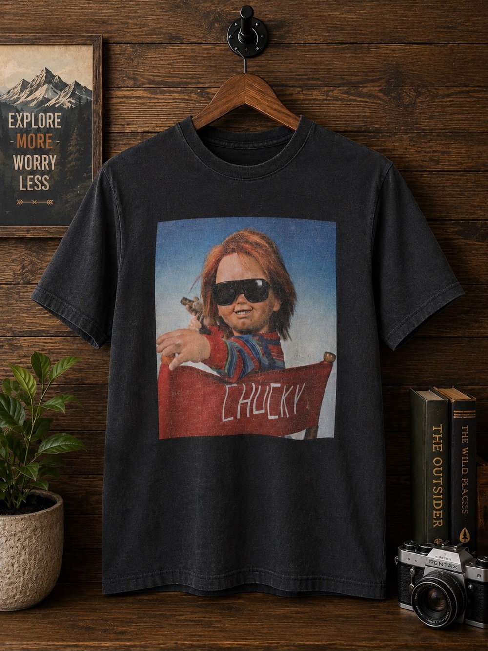 Men’s or Unisex Graphic Chucky T‑Shirt